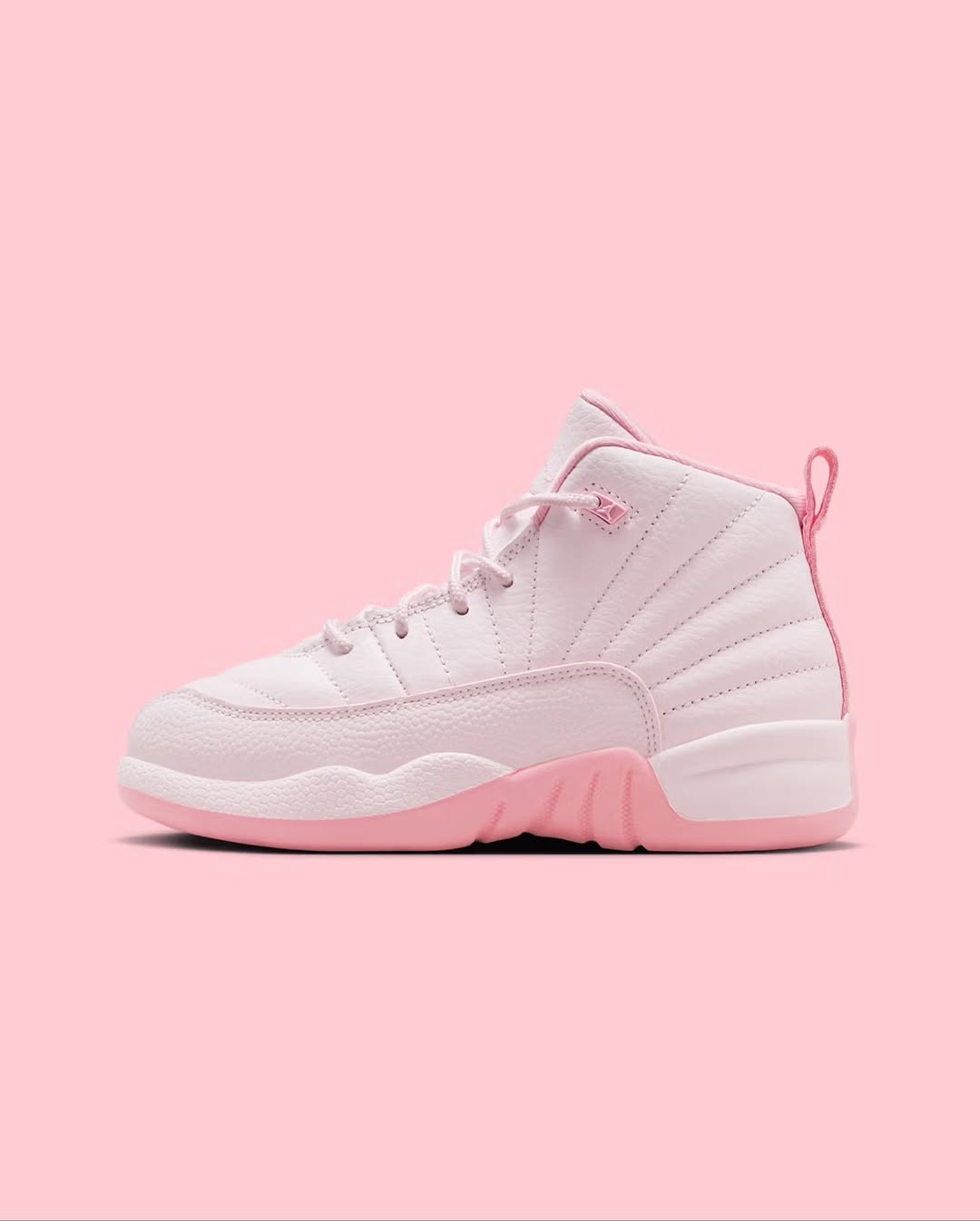 Air Jordan 12 Retro — White/Pink