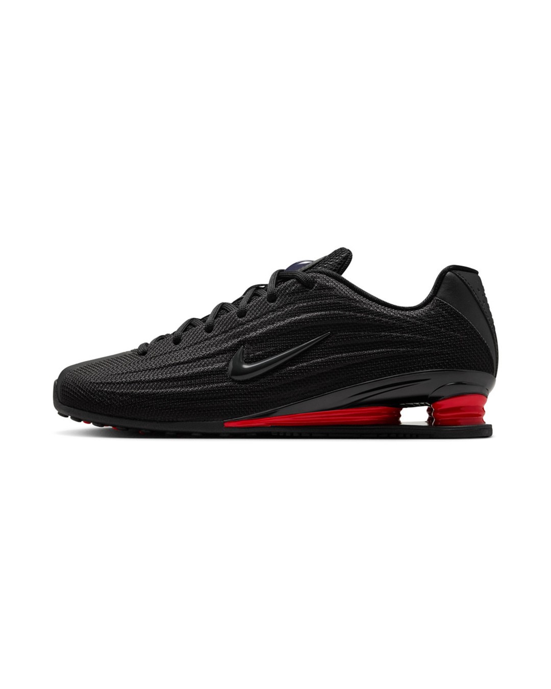 Shox R4 — Black/University Red