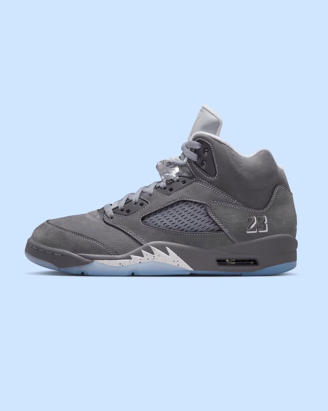 Air Jordan 5 Retro — Wolf Grey/Ice Blue