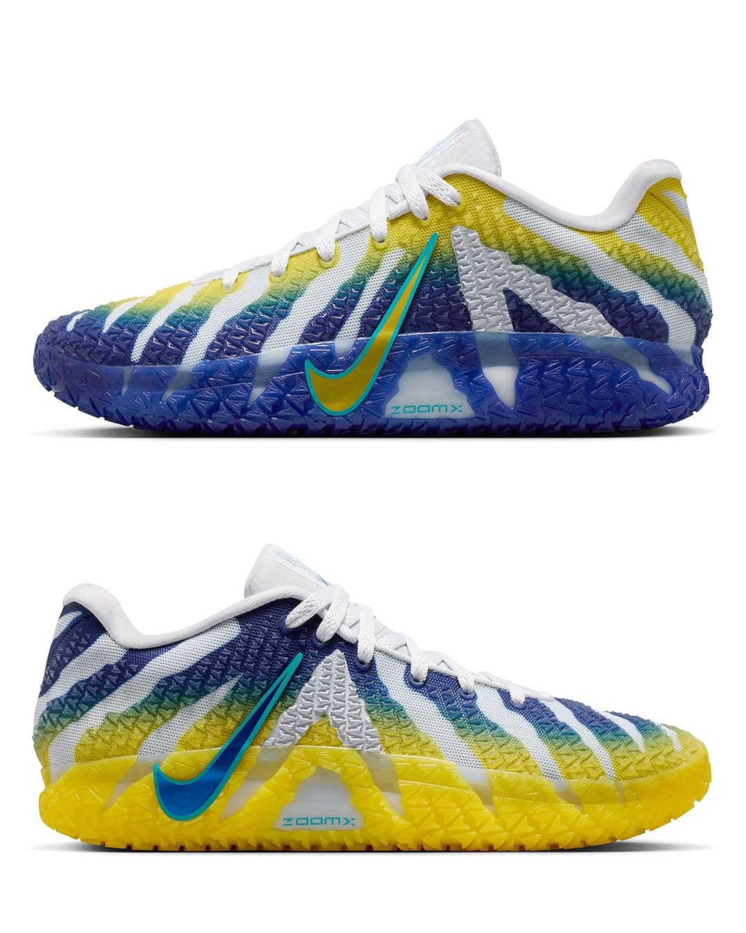 ZoomX Streakfly — White/Blue/Yellow