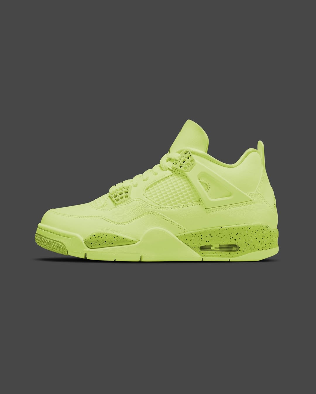 Air Jordan 4 Retro — Volt/Neon Yellow